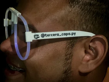 Accesorios 3D para eventos con detalles de diseño