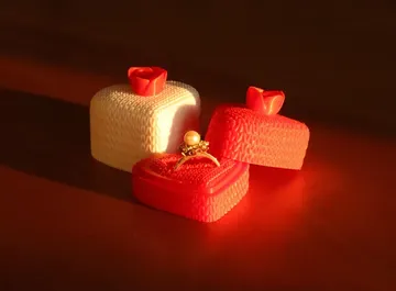 Cofre corazon 3D para regalos de San Valentin