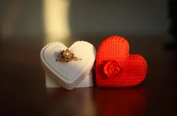 Cofre corazon 3D con acabado prolijo